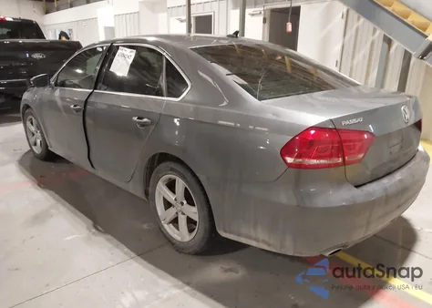 2012 Volkswagen Passat 2.0L Tdi Se z USA, uszkodzony, nr VIN 1VWBN7A3XCC102191